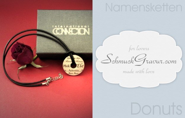 Namensketten Donuts