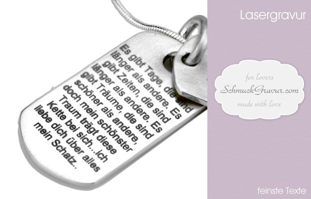 Lasergravur Microtexte